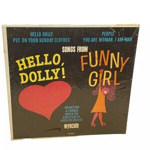 Songs From Hello, Dolly! & Funny Girl (Vinyl, 1964) Wyncote W 9019 VG LP Record